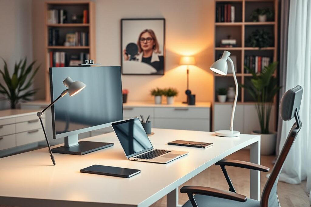 equipamiento tecnológico para trabajar desde casa